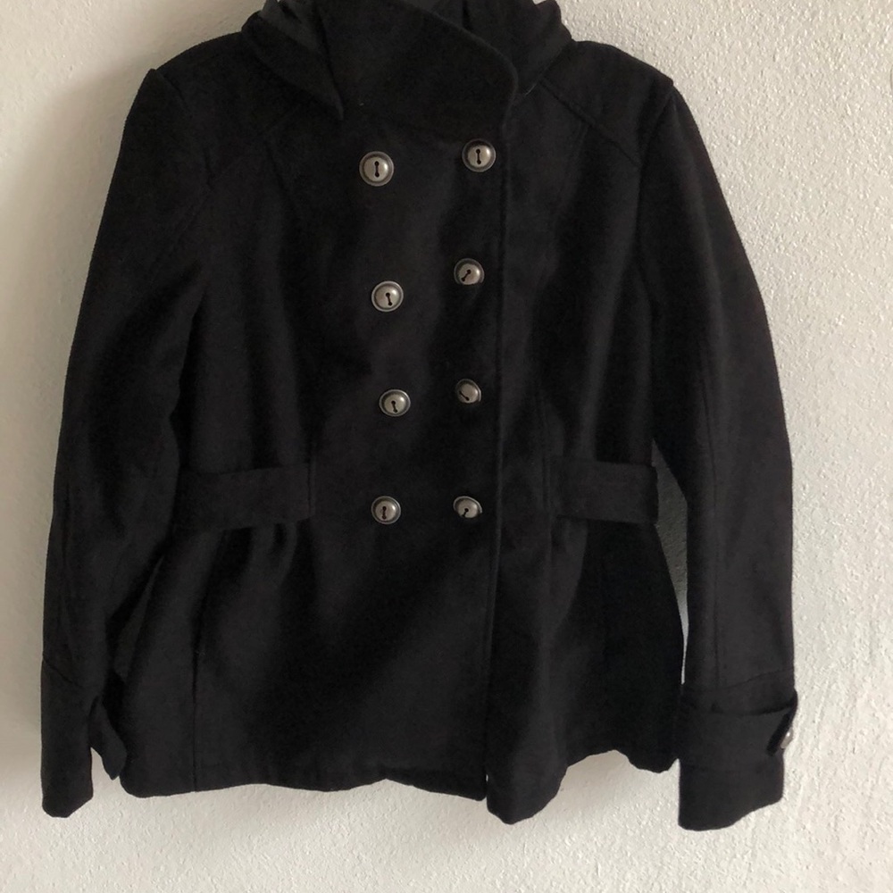 Pink evenlope Pea Coat